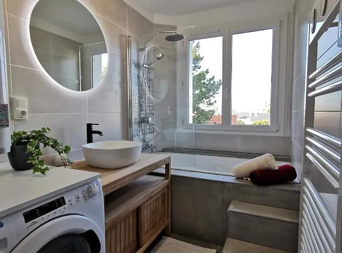 아파트 Le Kerdun Bord De A Pied *