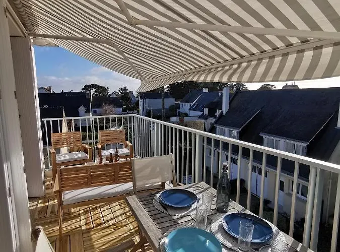 아파트 Le Kerdun Bord De A Pied *